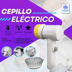 Cepillo De Limpieza Eléctrico 5 En 1 Multiuso A Usb